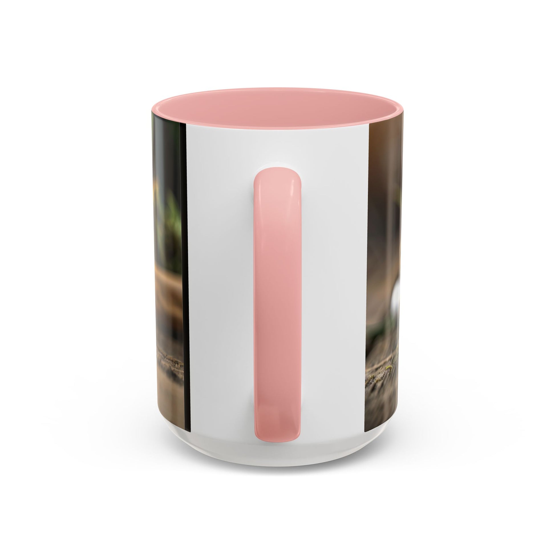 Aromatic Herb Accent Coffee Mug, Nature-Inspired Gift, Botanical Coffee Cup, Cozy Kitchen Decor, Perfect for Tea Lovers