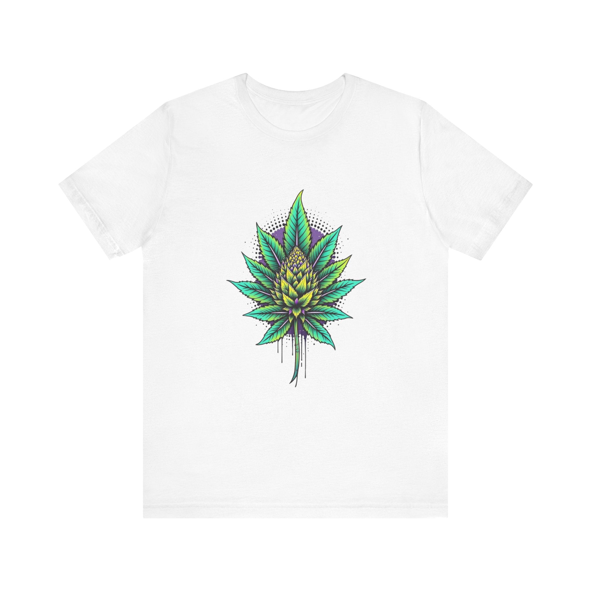 Green Agave Art Tee, Botanical Shirt, Eco-friendly Fashion, Nature Lover Gift, Plant Lover Apparel, Casual Summer Wear, Unisex T-shirt