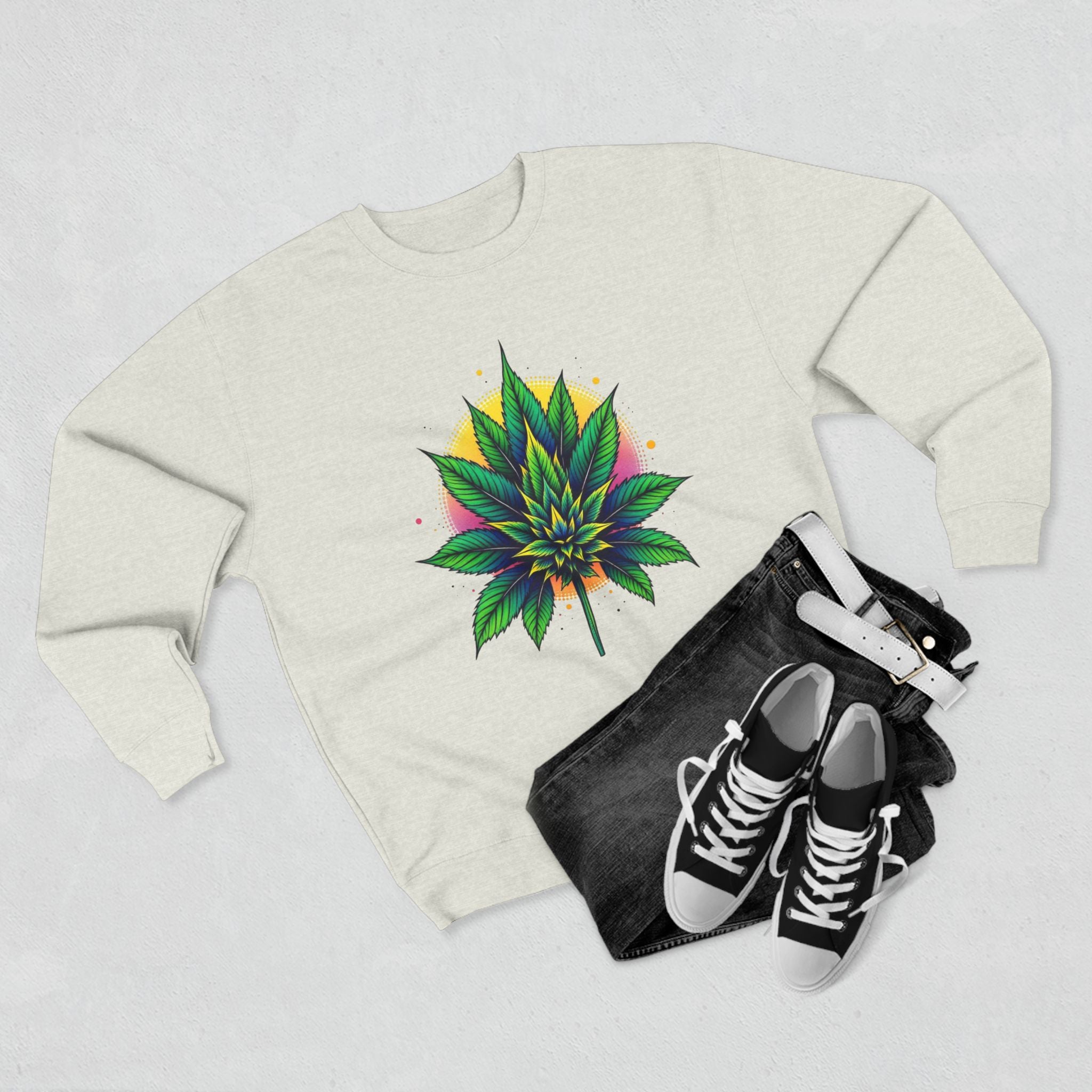 Vibrant Leaf Sweatshirt, Cozy Unisex Crewneck, Perfect Gift for Nature Lovers, Great for Casual Outings, Eco-Friendly Style, Gifts for [...]