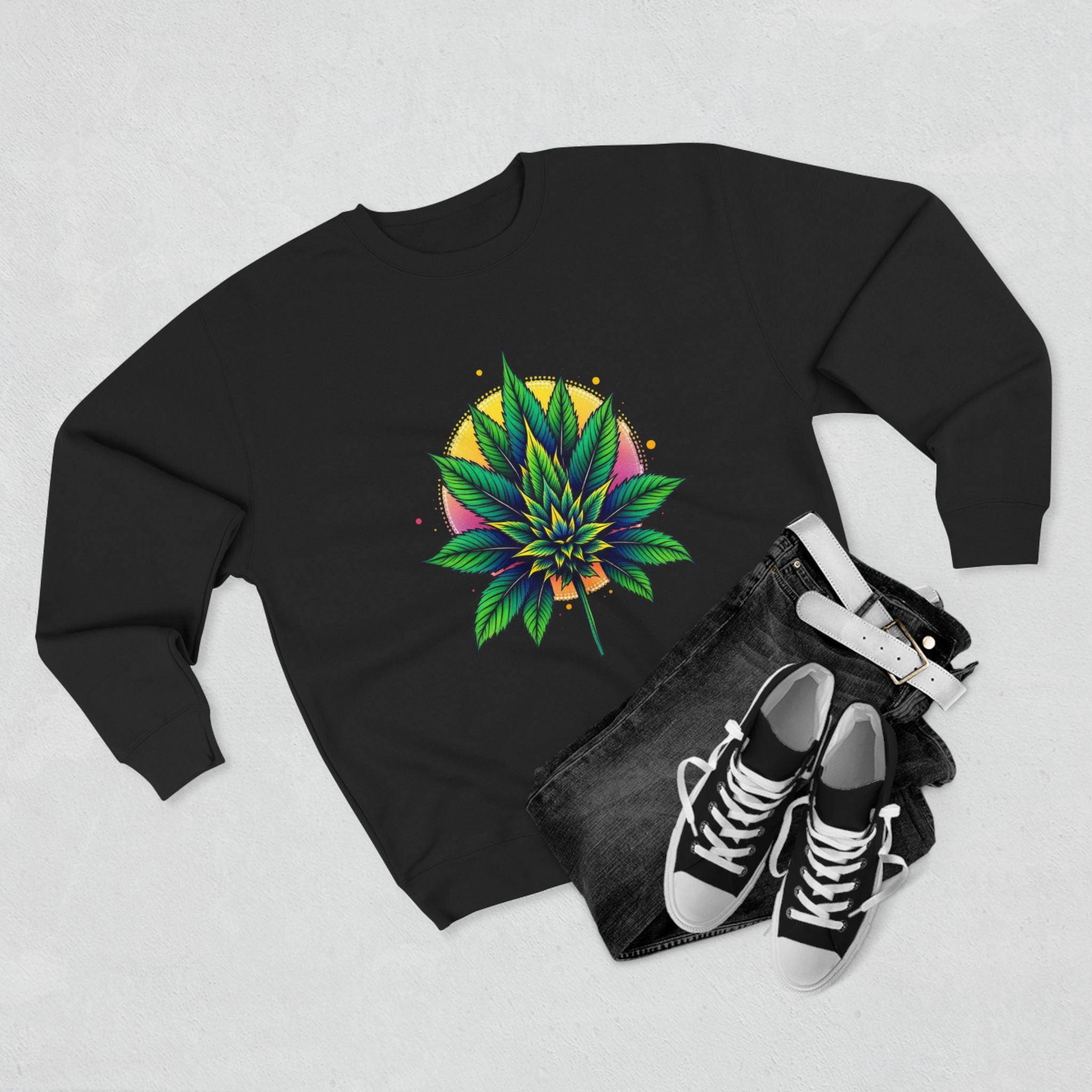 Vibrant Leaf Sweatshirt, Cozy Unisex Crewneck, Perfect Gift for Nature Lovers, Great for Casual Outings, Eco-Friendly Style, Gifts for [...]