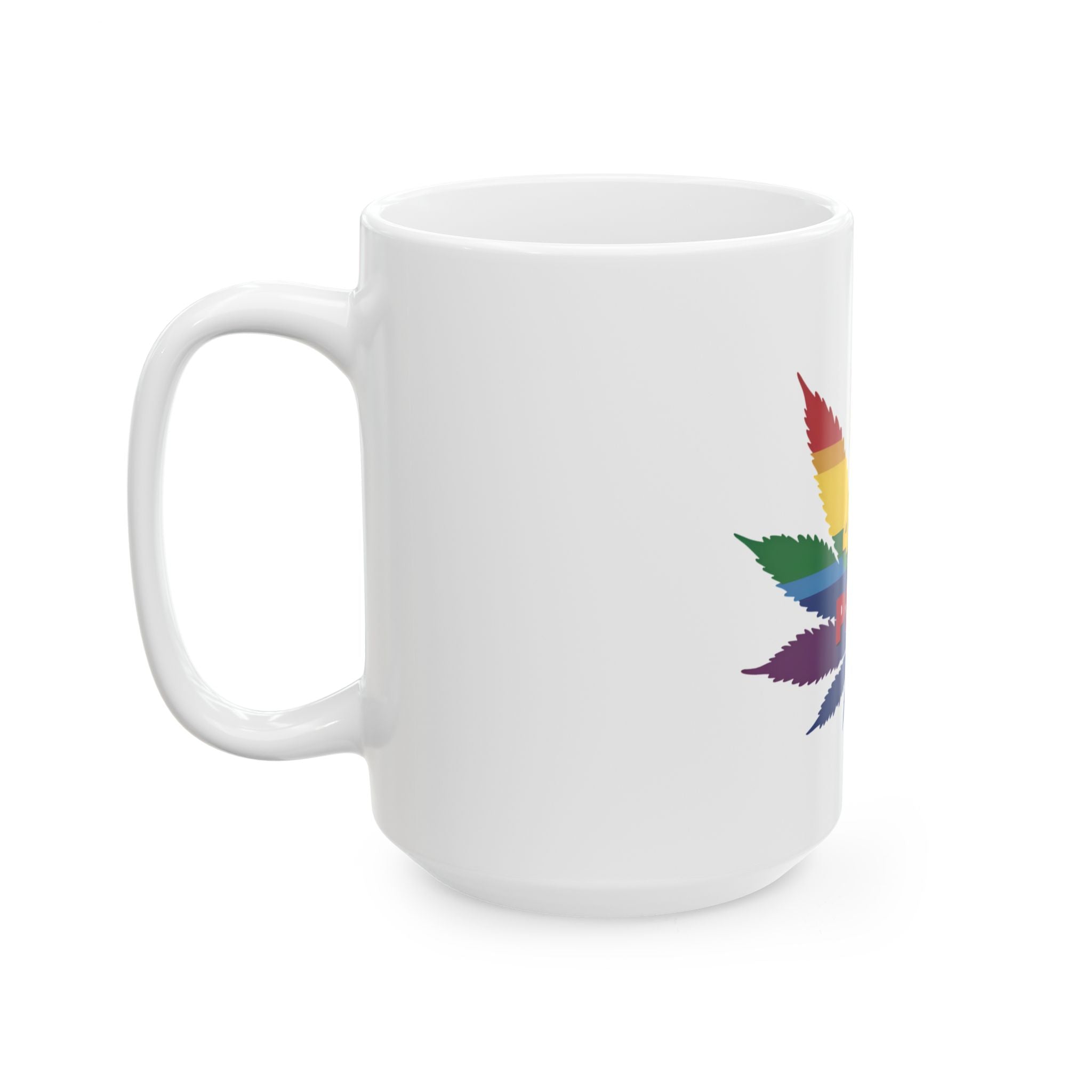 420 Happy Cannabis Ceramic Mug – Perfect for Stoners, 4/20 Celebrations, Gift for Green Enthusiasts, Coffee or Tea Lover