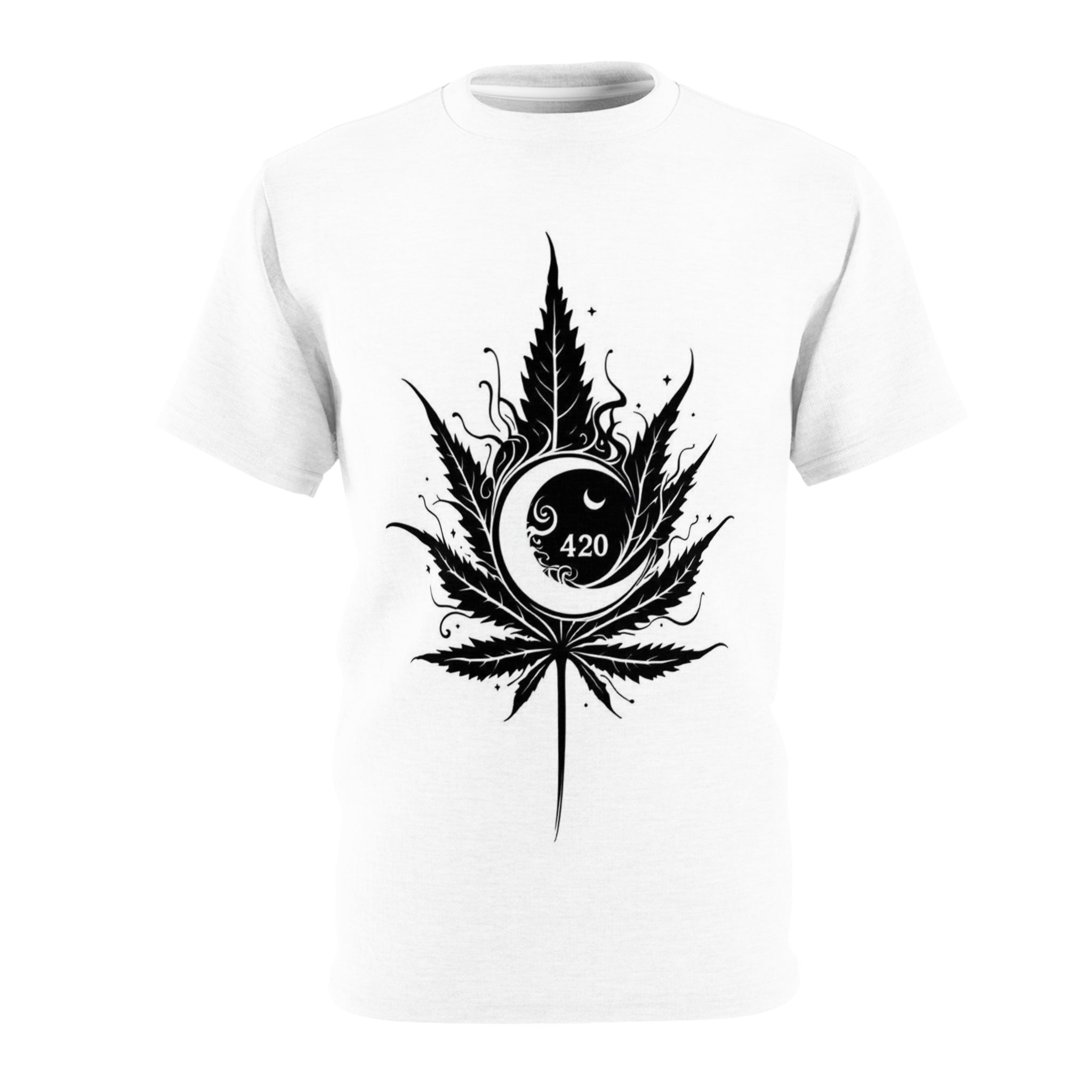 420 Cannabis Leaf Unisex Tee, Graphic Tee, Festival Shirt, Chill Vibes, Gift for Stoners, Eco-Friendly Fashion