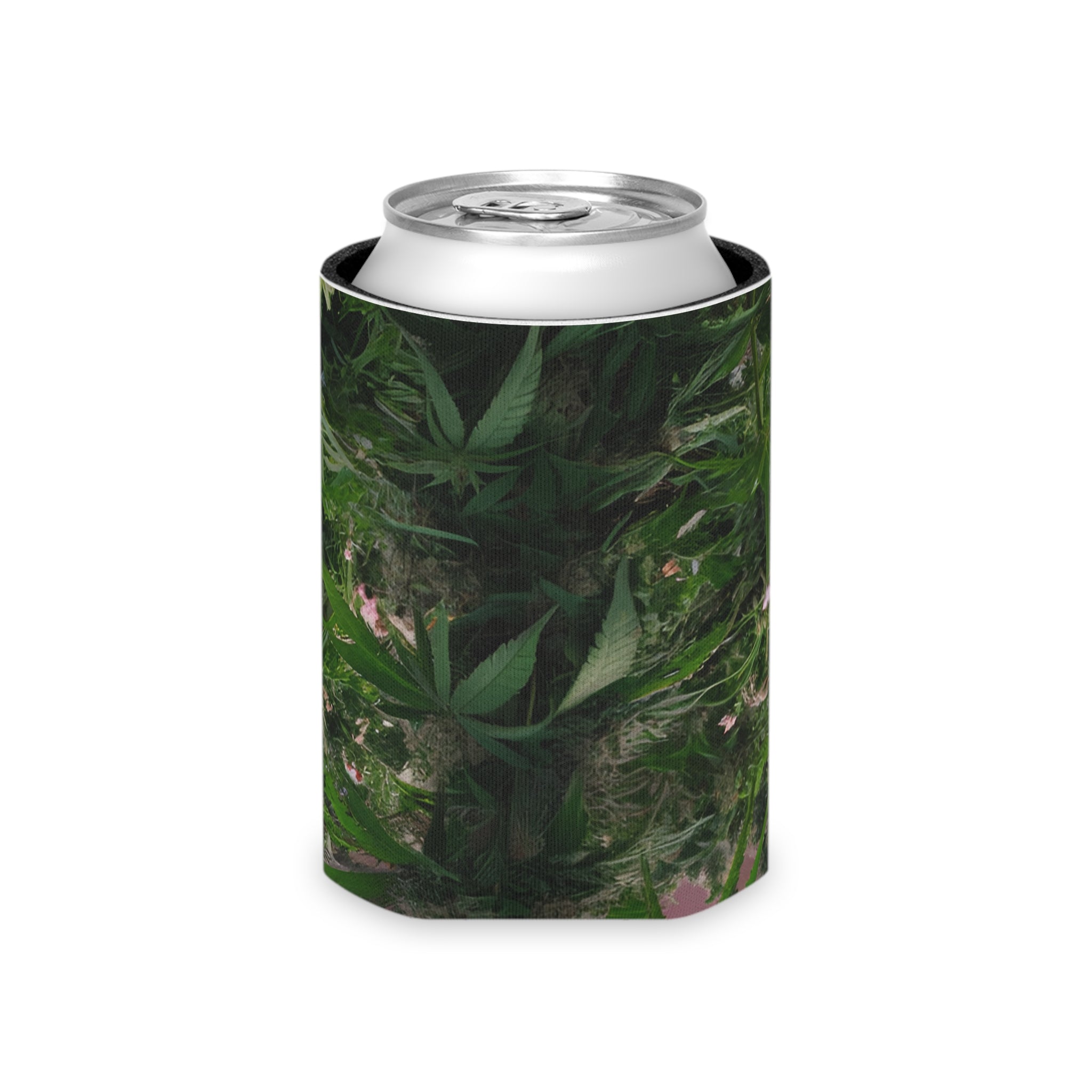 Cannabis-Themed Can Cooler for Parties, Outdoor Events, Summer BBQ, Gifts for Friends, Eco-Friendly Drink Holder