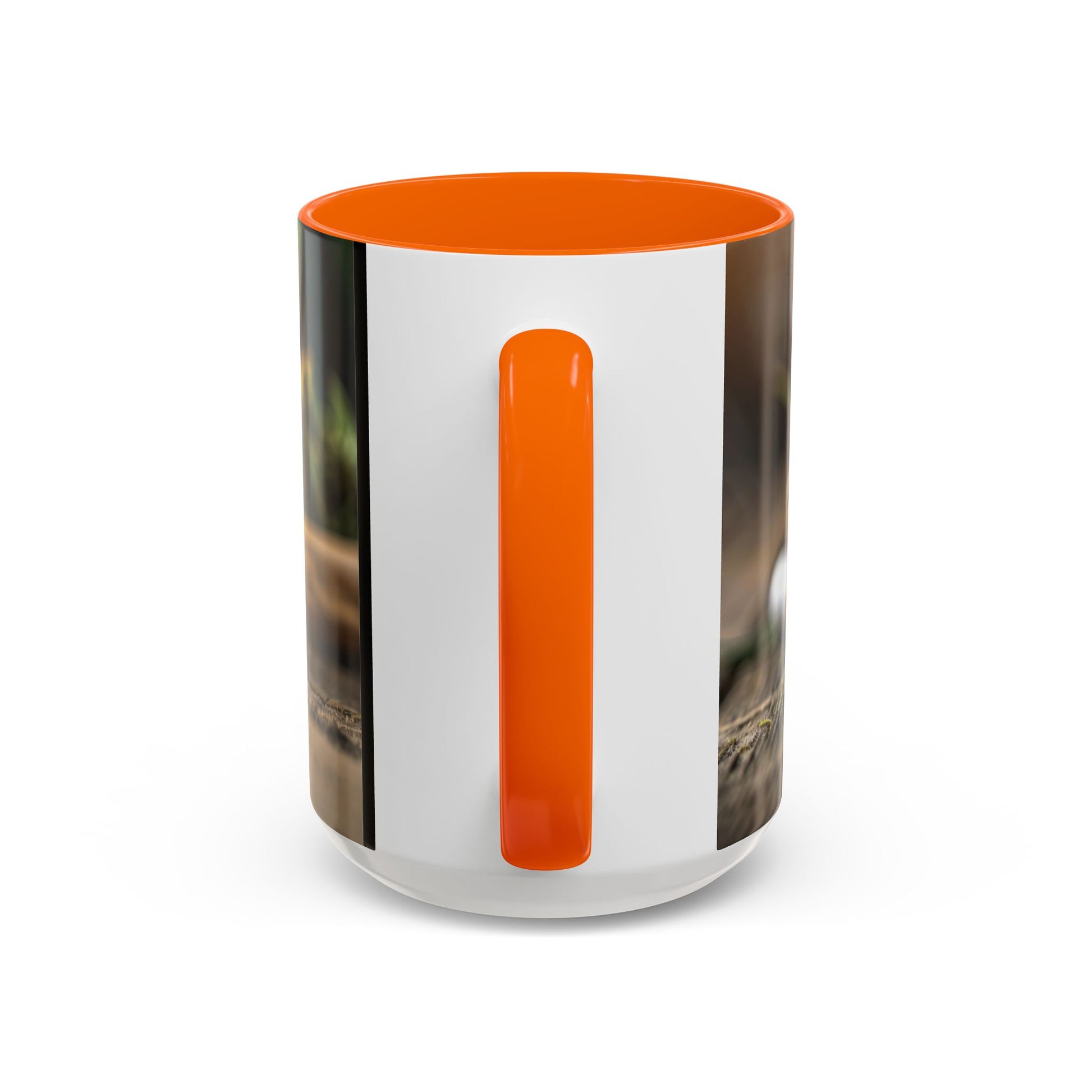Aromatic Herb Accent Coffee Mug, Nature-Inspired Gift, Botanical Coffee Cup, Cozy Kitchen Decor, Perfect for Tea Lovers