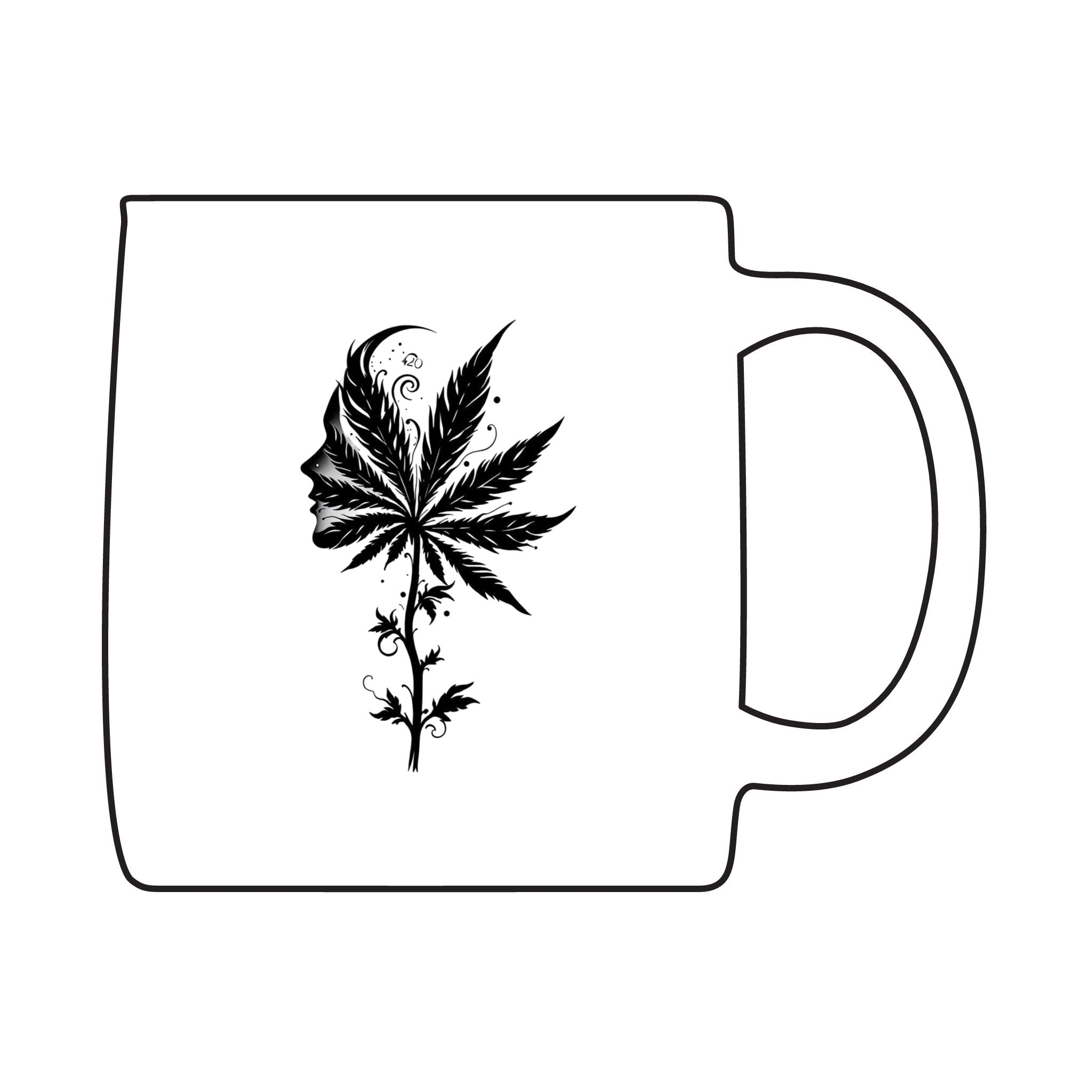 Engraved Leaf Design Coffee Mug, Personalized Gift, Nature Lover Mug, 12.25oz Glass Cup, Coffee Enthusiast Gift, Eco-Friendly Design, [...]