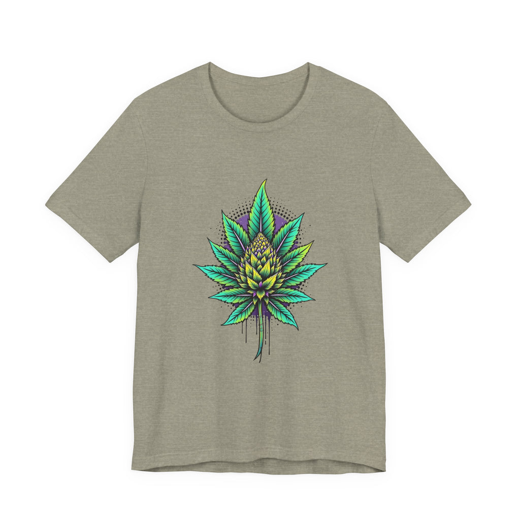 Green Agave Art Tee, Botanical Shirt, Eco-friendly Fashion, Nature Lover Gift, Plant Lover Apparel, Casual Summer Wear, Unisex T-shirt