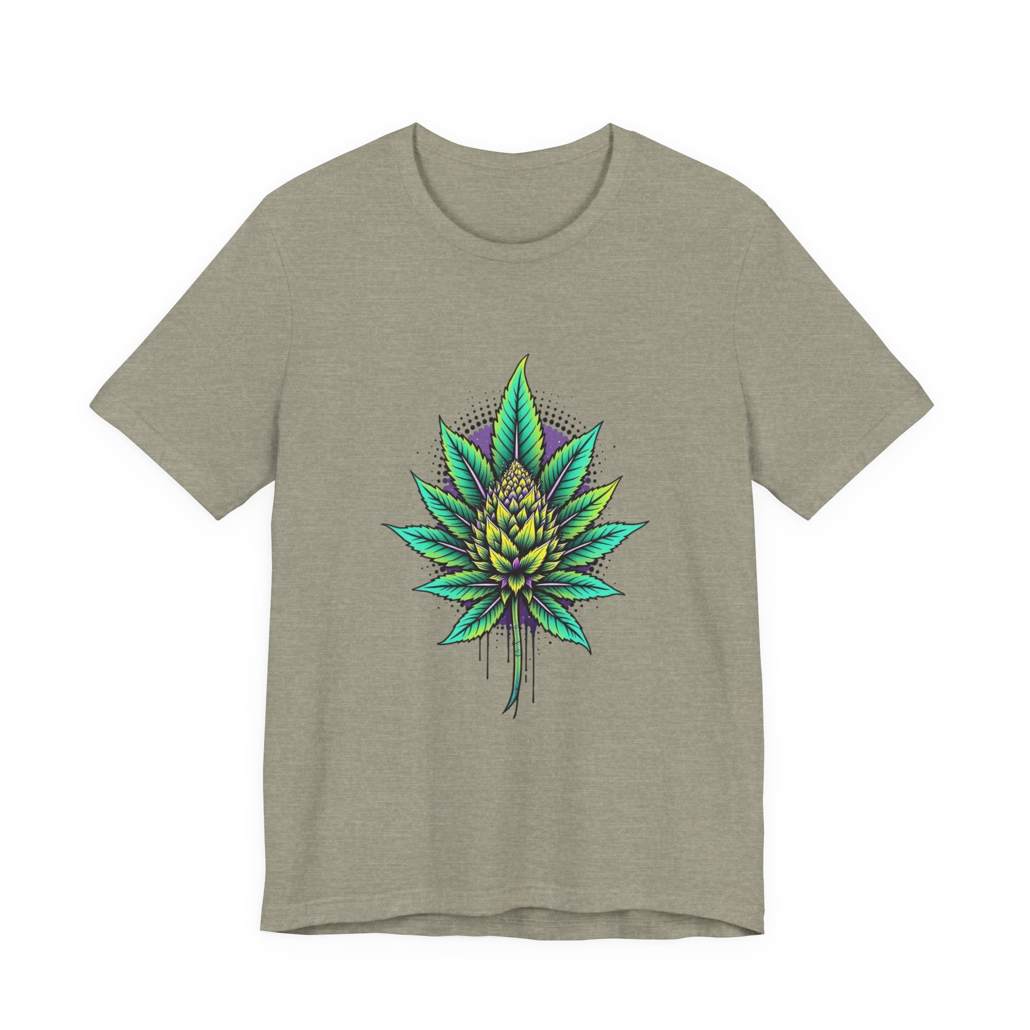 Green Agave Art Tee, Botanical Shirt, Eco-friendly Fashion, Nature Lover Gift, Plant Lover Apparel, Casual Summer Wear, Unisex T-shirt