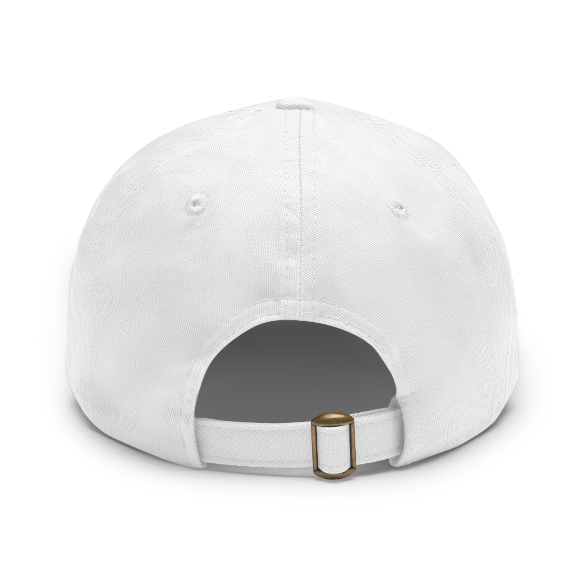 Colorful Leaf Dad Hat with Leather Patch, Trendy Cap for Dads, Casual Outdoor Hat, Birthday Gift for Him, Adjustable Summer Hat