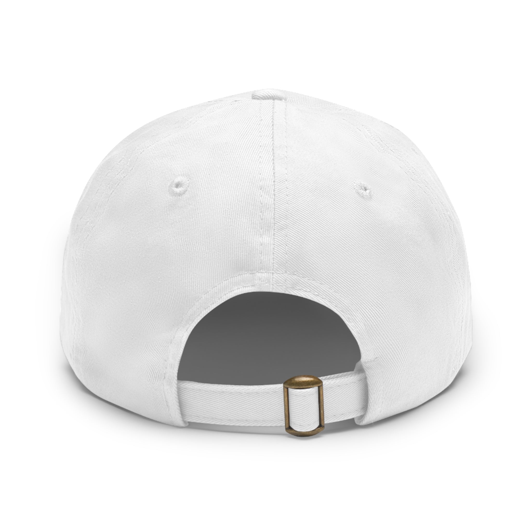 Colorful Leaf Dad Hat with Leather Patch, Trendy Cap for Dads, Casual Outdoor Hat, Birthday Gift for Him, Adjustable Summer Hat