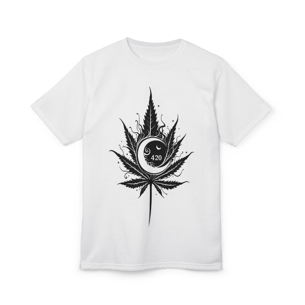 420 Cannabis Leaf Unisex Tee, Graphic Tee, Festival Shirt, Chill Vibes, Gift for Stoners, Eco-Friendly Fashion