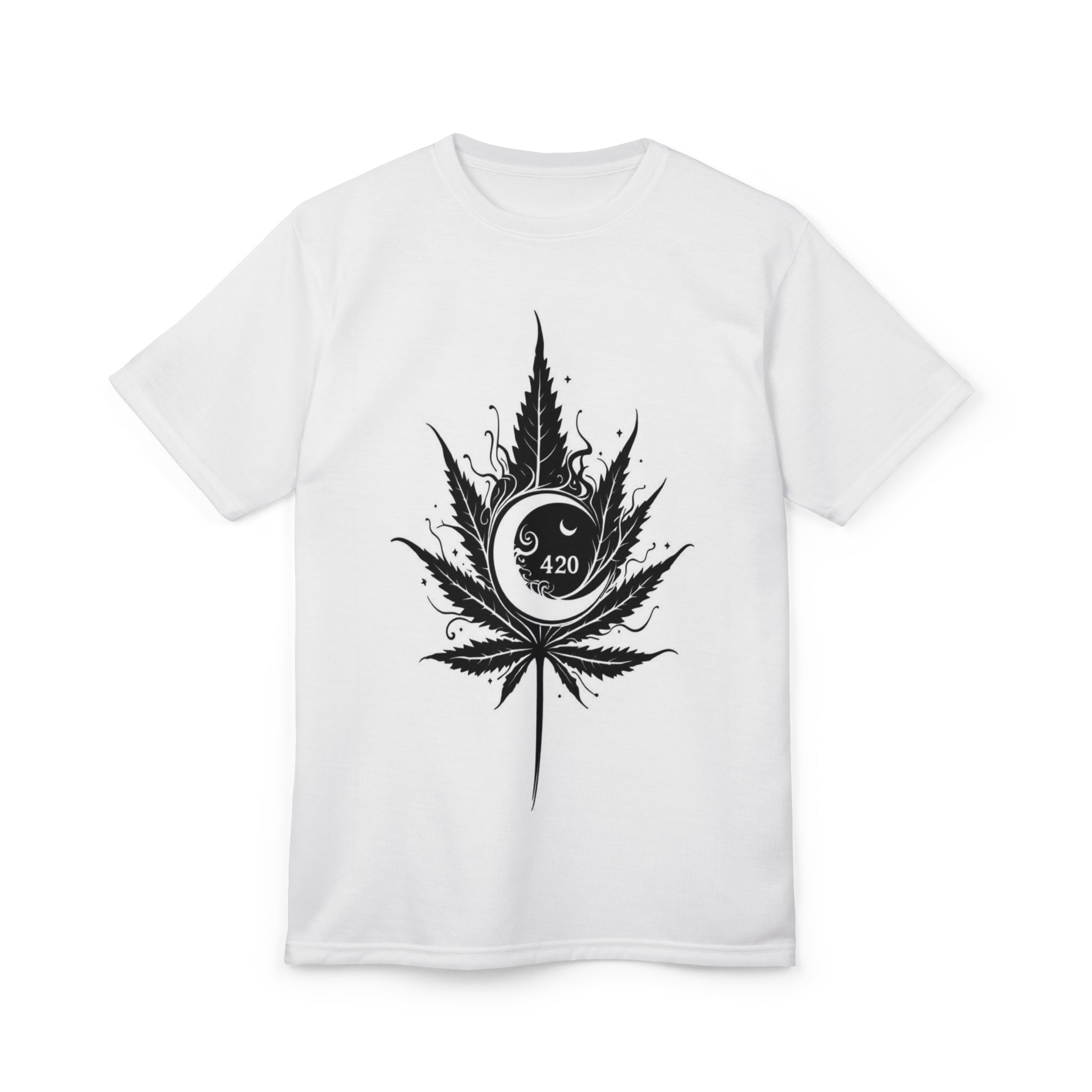 420 Cannabis Leaf Unisex Tee, Graphic Tee, Festival Shirt, Chill Vibes, Gift for Stoners, Eco-Friendly Fashion