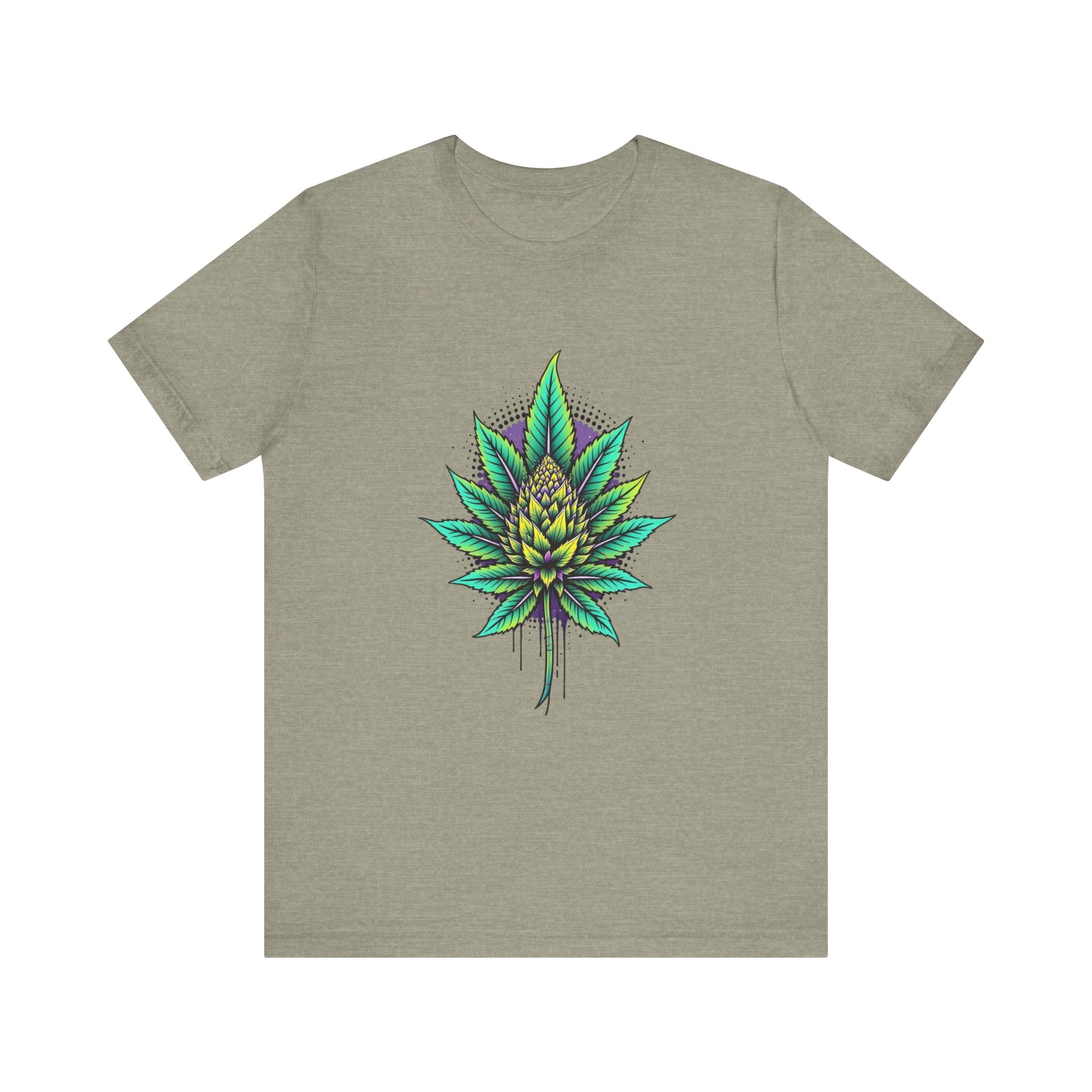 Green Agave Art Tee, Botanical Shirt, Eco-friendly Fashion, Nature Lover Gift, Plant Lover Apparel, Casual Summer Wear, Unisex T-shirt
