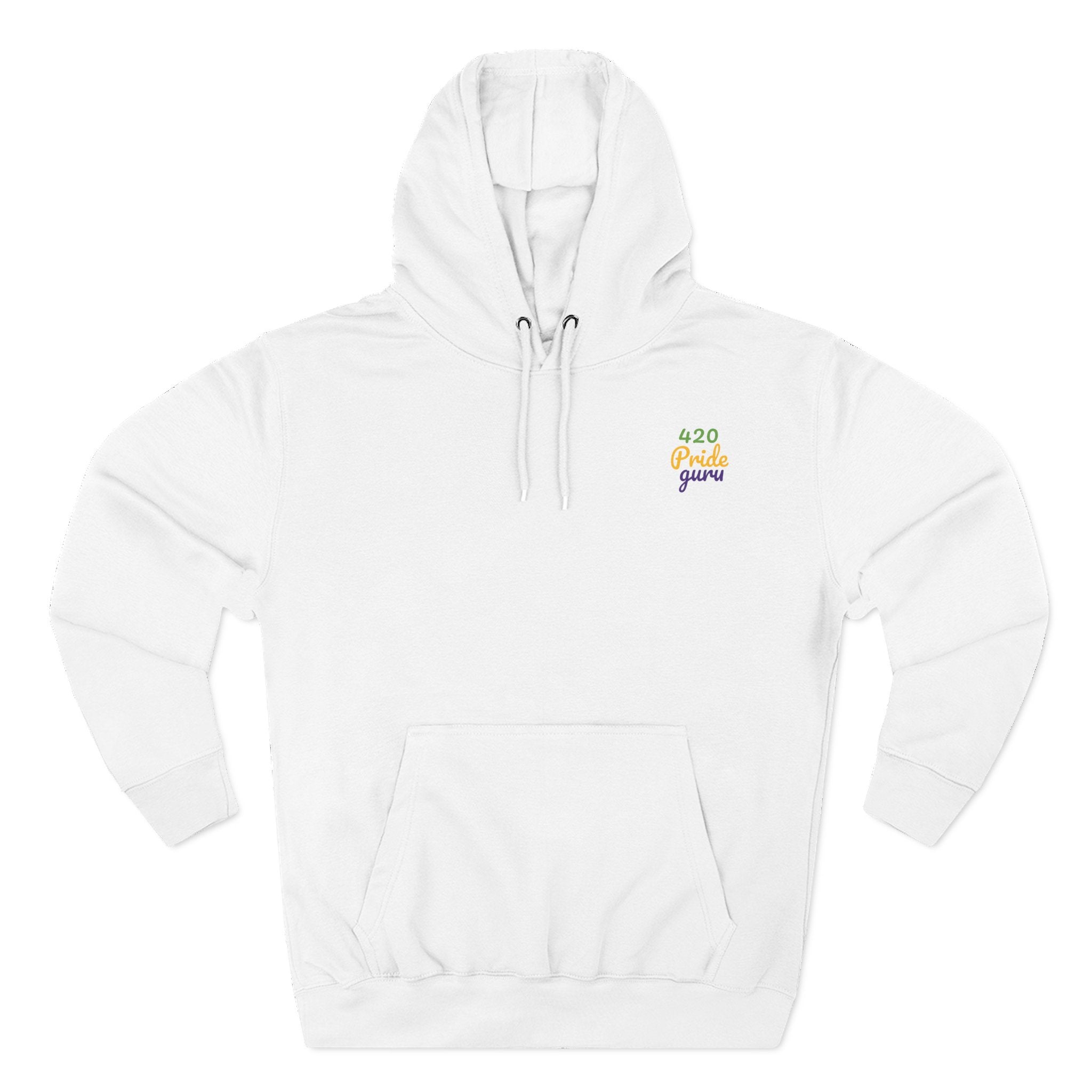 420 Pride Fleece Hoodie, Cannabis Hoodie, LGBTQ+ Pride Apparel, Festival Wear, Cozy Streetwear, Gift for 420 Celebrations