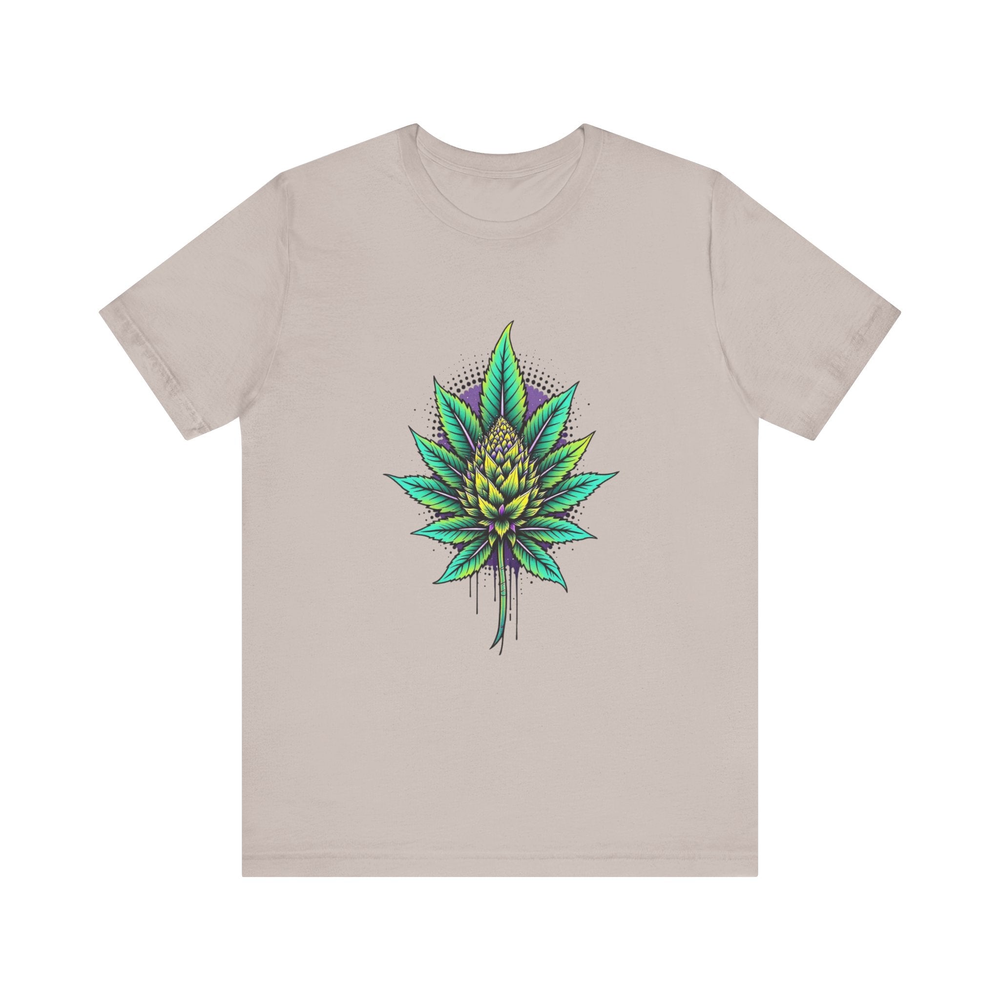 Green Agave Art Tee, Botanical Shirt, Eco-friendly Fashion, Nature Lover Gift, Plant Lover Apparel, Casual Summer Wear, Unisex T-shirt