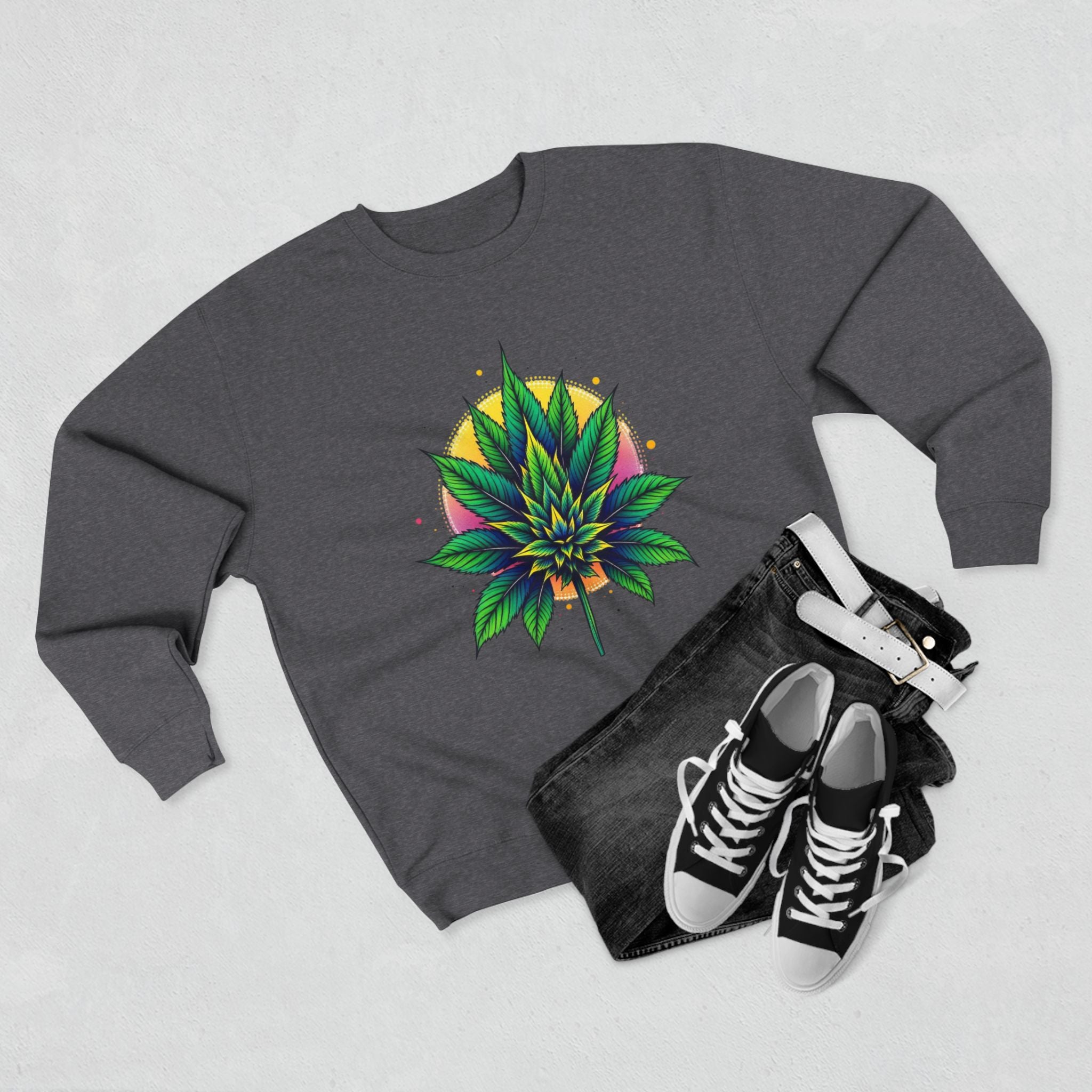 Vibrant Leaf Sweatshirt, Cozy Unisex Crewneck, Perfect Gift for Nature Lovers, Great for Casual Outings, Eco-Friendly Style, Gifts for [...]