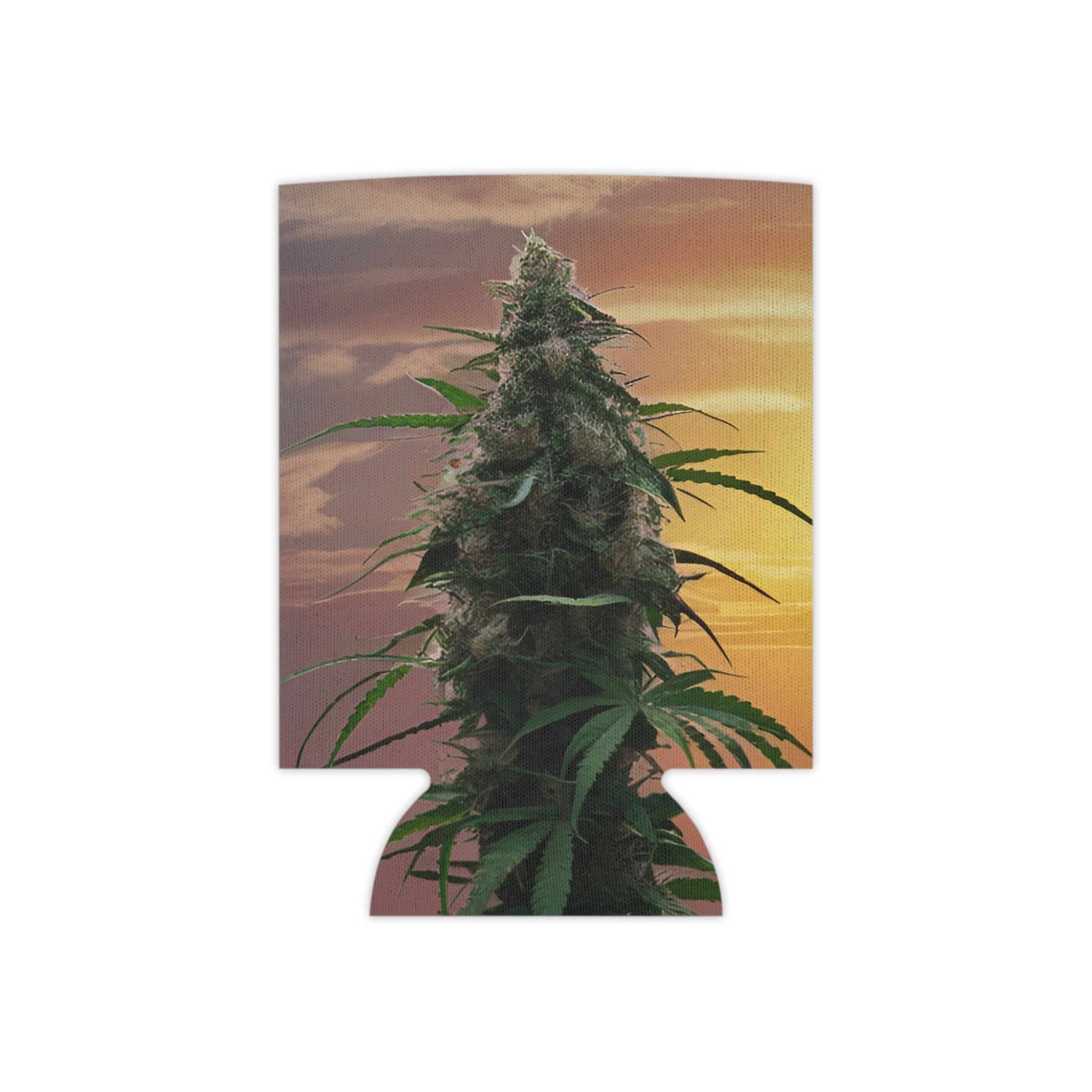 Cannabis-Themed Can Cooler for Parties, Outdoor Events, Summer BBQ, Gifts for Friends, Eco-Friendly Drink Holder