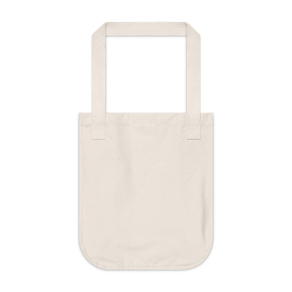 Floral Organic Canvas Tote Bag, Eco-Friendly Shopping Bag, Flower Print Carryall, Sustainable Tote for Everyday Use, Gift for Nature Lovers